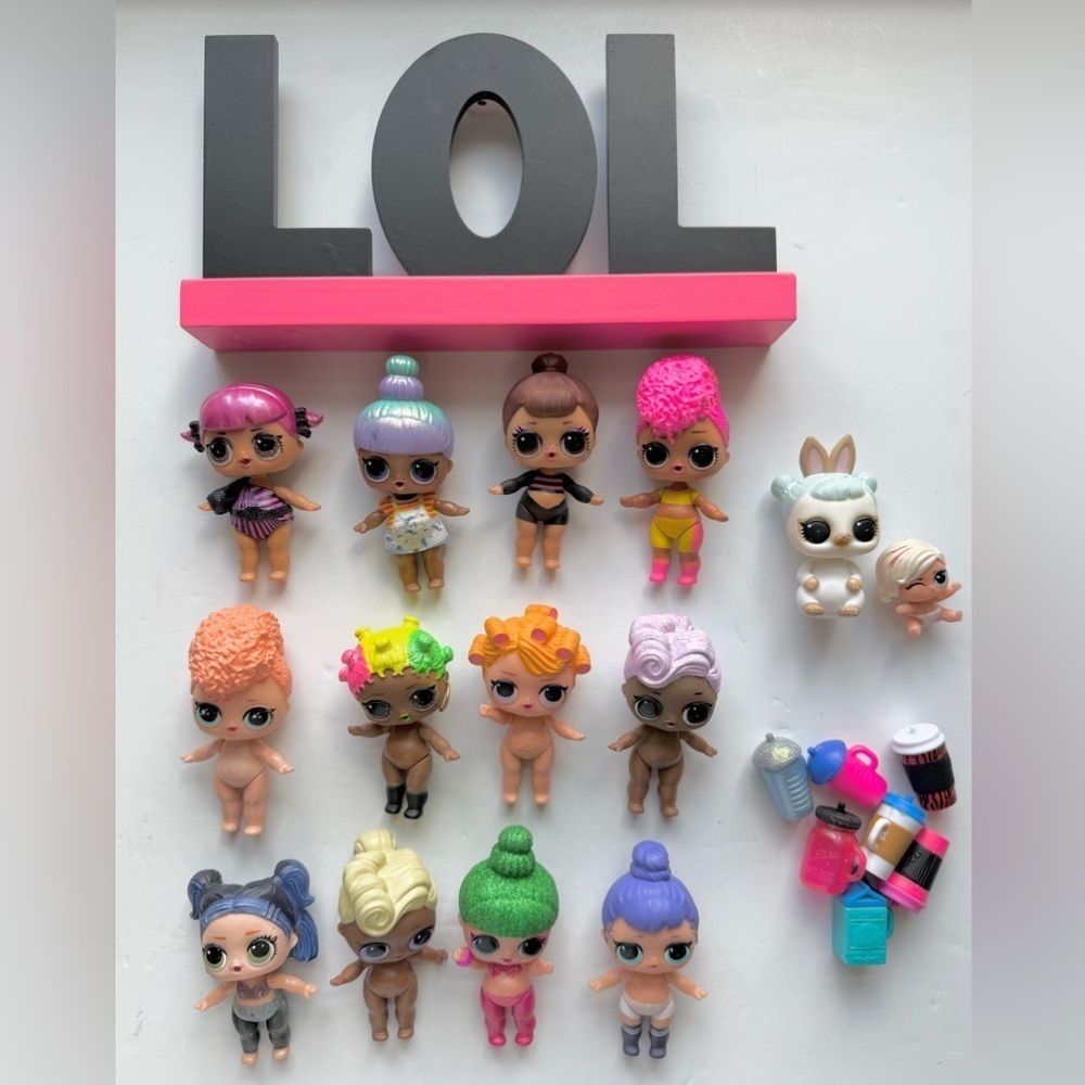 L.O.L. Surprise! Dolls Collection - Pink, Purple, Green
